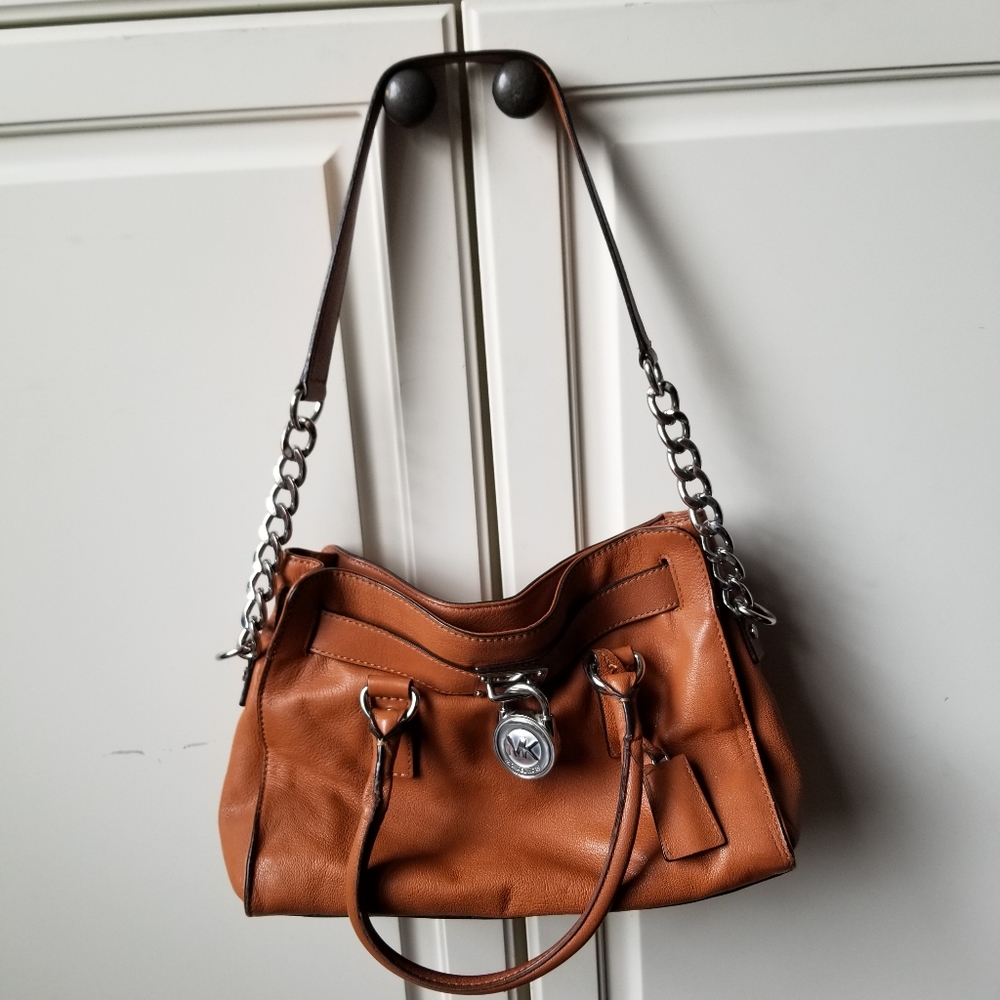Michael khors Hamilton Brown Purse Shoulder Bag